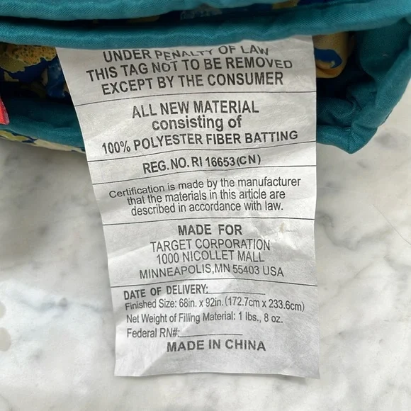 Opal House  jungalow 68 in x 92 in Twin/ XL Twin quilt set - Picture 3 of 6